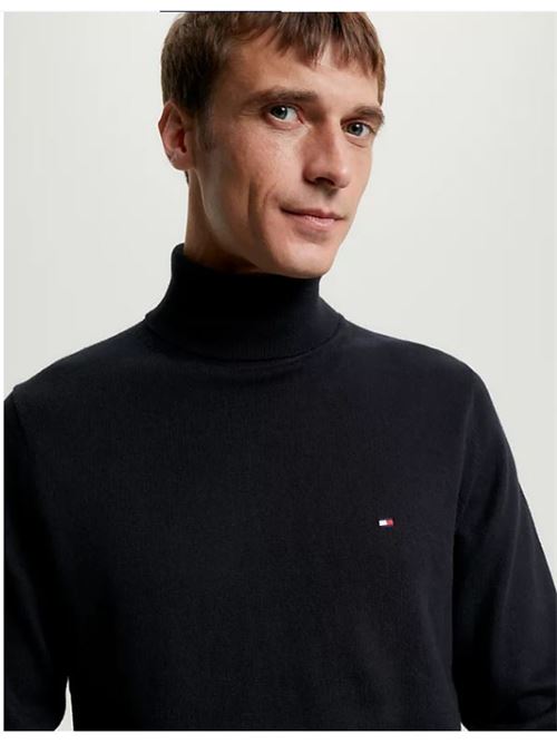 pima org ctn cashmere roll neck Tommy Hilfiger | MW0MW28048BDS.BDS